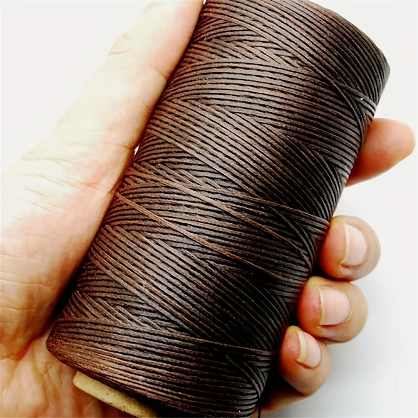 TEMU Durable 260 Meters 0.8mm 150d Leather Waxed Thread Cord For Diy Tool Hand Stitching Thread