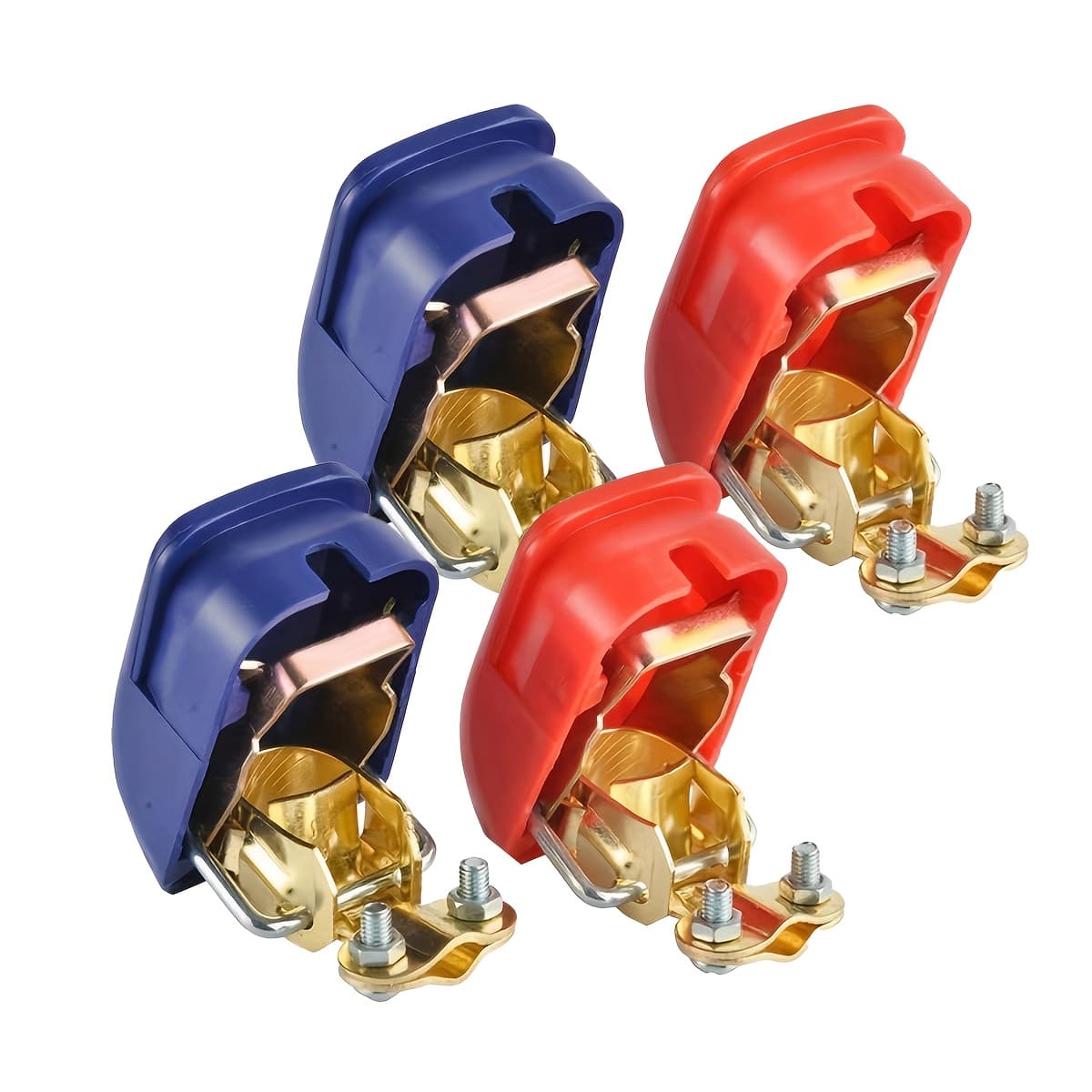 TEMU Quick Release Battery Terminal, Battery Clip, Battery Pile Head With Protective Cover