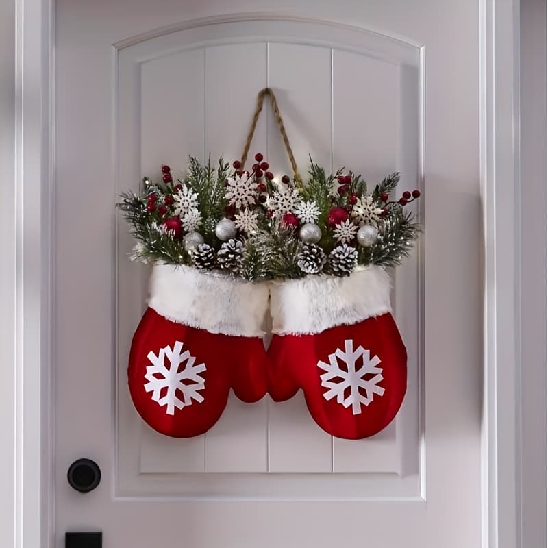 TEMU Hang The Wreath, Light Up Christmas. The Of Home Begins At The .