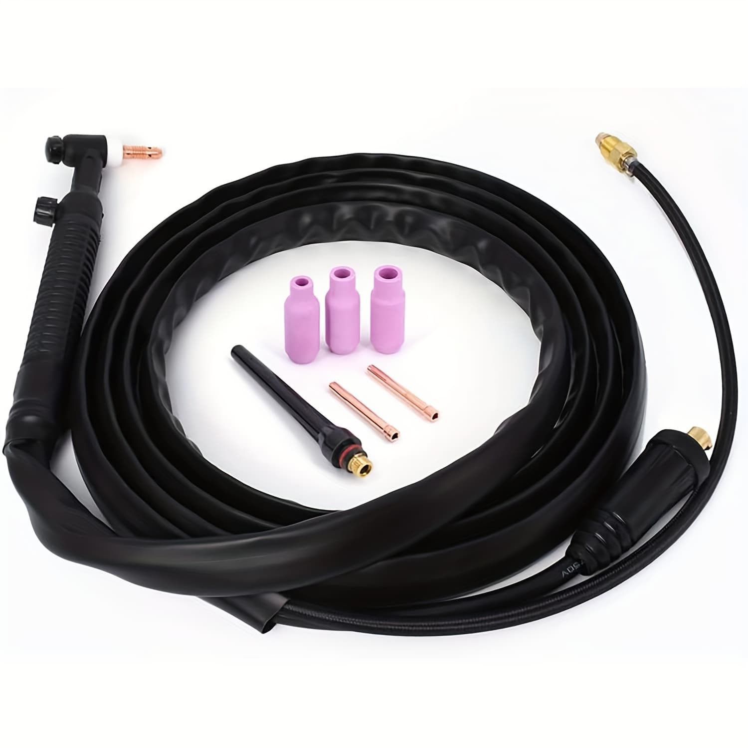 TEMU Hitbox Tig Welding Wp 17v Cable With European Connector Wp-17v Tig Welder Torch