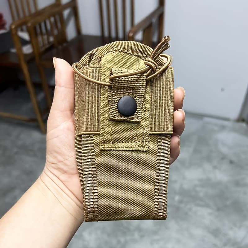 TEMU A Versatile Bag For Outdoor Tactical Fans, Designed For Walkie-talkies, Mobile Phones, And As A Protective Case