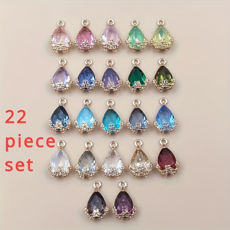TEMU 22 Random Color Plum And Pendant Set - , Valentine's Day, And Carnival Handicrafts