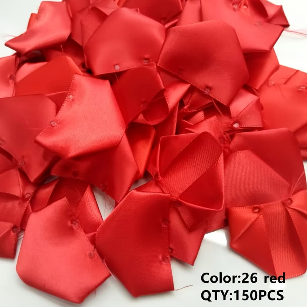 TEMU 150pcs/pack 5cm X 4cm Handmade Rose Petals Rose Petals Festival Wedding Decoration Supplies