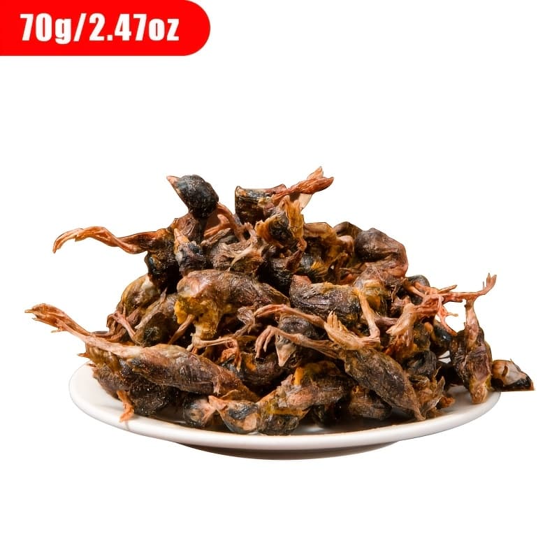 TEMU Whole Quail Cat Treats That Are Air-dried, Requiring No Cooking. Simply Open The Package To Serve. Are Cleaned And For Immediate Consumption