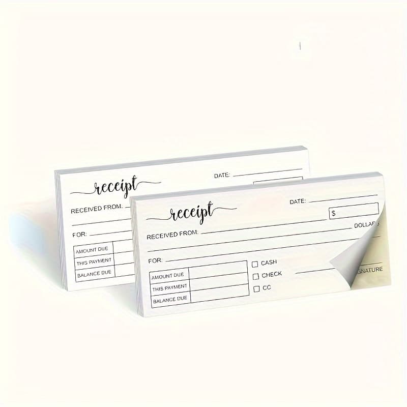 TEMU Set Of 2 Pads: Sheets Per Pad, 2.76x5.91 Inches, Handmade Business Copy Order With Pads