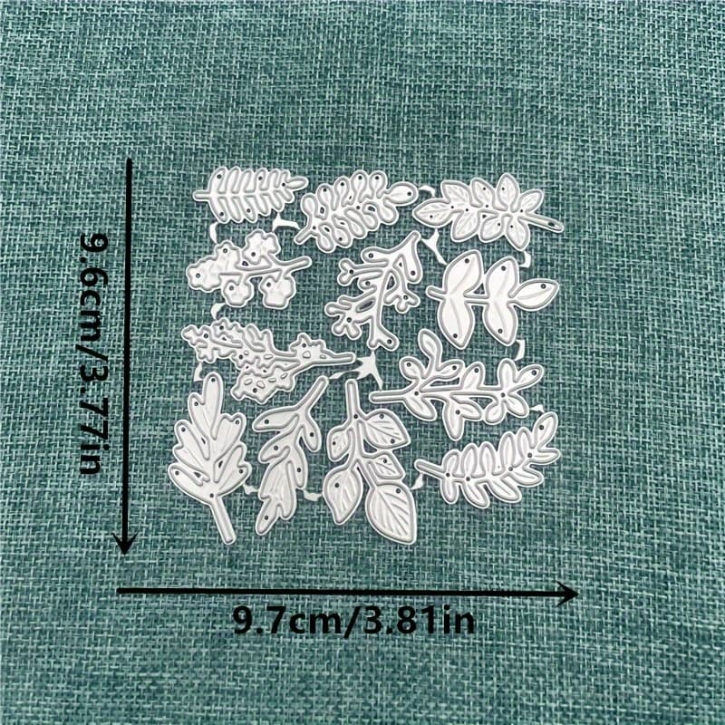 TEMU Plant Flowers Dies Metal Cutting Dies Stencils For Diy Scrapbooking Decorative Embossing Handcraft Template