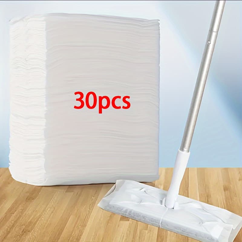TEMU Dry Sweeping Cloths: Electrostatic Dust Removal Paper, Disposable Dust-free Paper Cloth, Wet And Dry Use, Suitable For Living Room, Bedroom, Bathroom, Kitchen, And Floor Cleaning