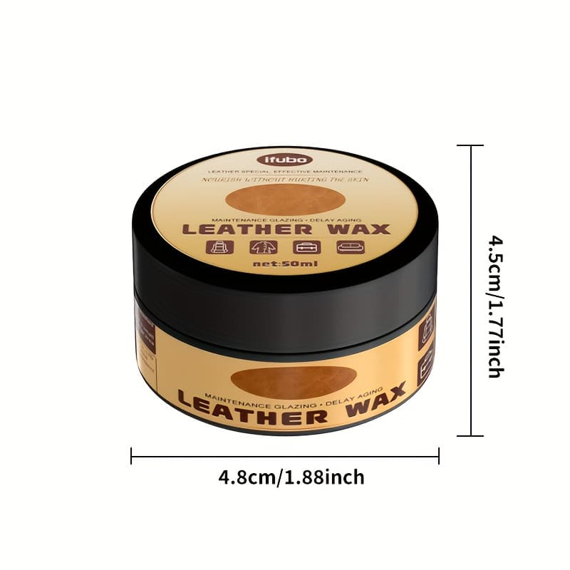 TEMU Cream For Nourishing Leather, Oil For Leather, Polish For Shoes, Maintenance Oil For Pu Leather Clothing, Care Agent For Leather, And Gloss Brightening Cream For Leather Seats