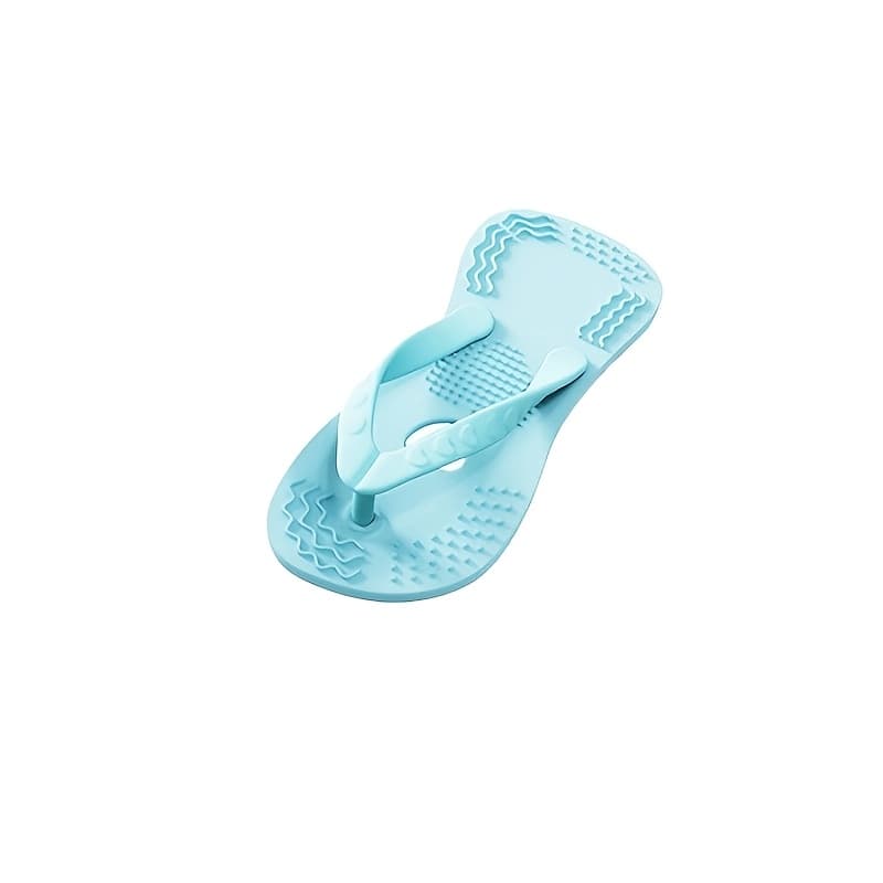 TEMU Slipper-shaped Teething Toy For Puppies. Simulates Chewing Toy, Boredom And Stimulates Teething. Soft, Safe, And Beneficial For Dental Health. Suitable For Small Breeds