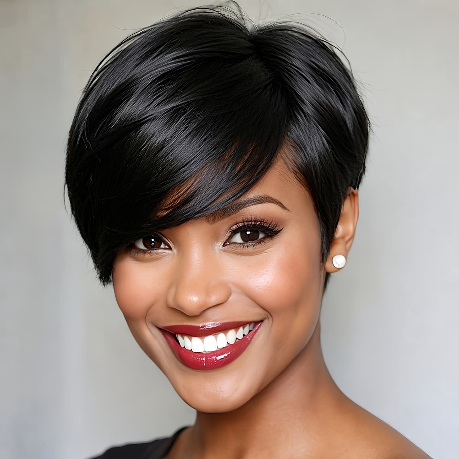 TEMU Local Warehouse Short Wigs For Women Synthetic Short Wigs Short Cut Hairstyle Wigs Short Wigs Chic Costume Wigs For Halloween Christmas Party & Daily Wigs Wear Wigs Easy-to-wear Beginner Friendly
