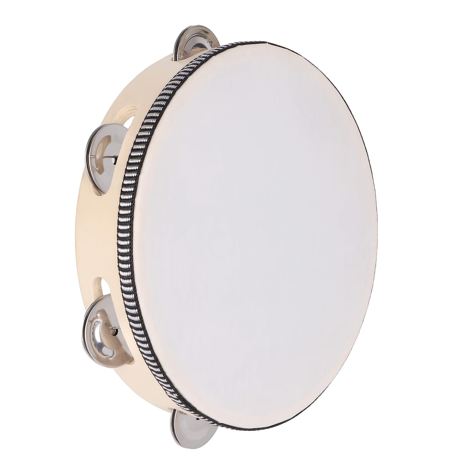 TEMU 8/10-inch Hand-cranked With Metal Bells, A Percussion Instrument, Is Suitable For Church Weddings, Parties, And Games, Wedding Party Games, Ktv, And The Drumhead