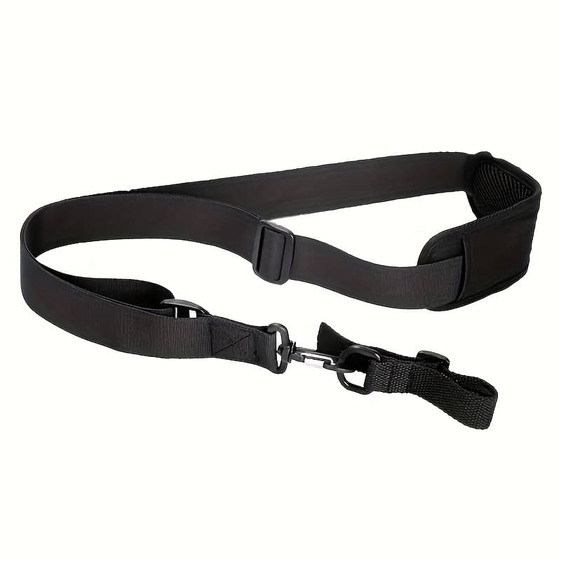 TEMU [adjustable Harness] Durable Adjustable Lawn Mower Harness With Ergonomic Shoulder Straps & Metal Clips | For , Lawn Mower Accessories, Back Support