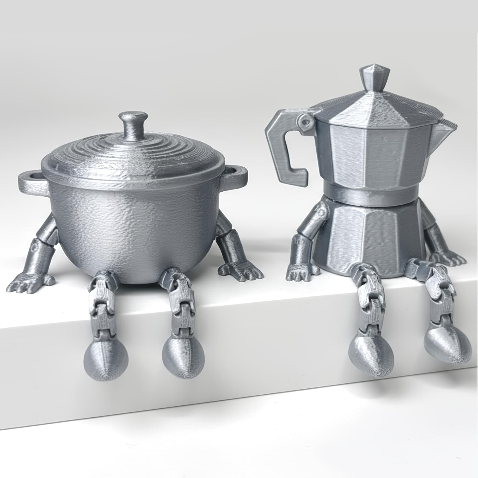 TEMU 2pcs Coffee Bar Decorations Funny Coffee Figurines Set Cafe Shop Corner Decor Additions Gifts Table Figurine For Kitchen Office Lovers Enthusiasts
