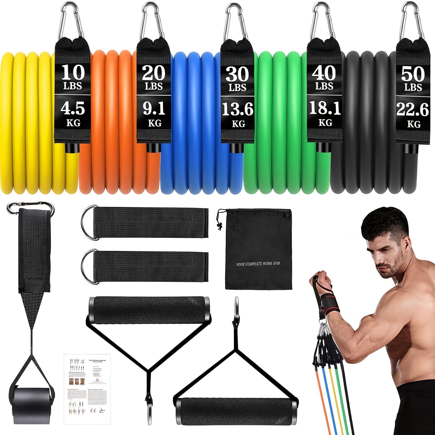 TEMU Set Of For Strength Training And Fitness Workouts, Ideal For Exercise