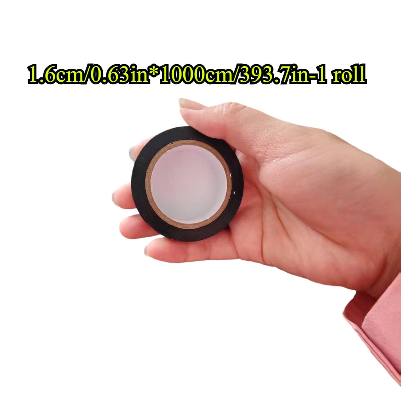 TEMU Black Super Strong Electrician Electrical Insulation Tape, Suitable For Wire Insulation Protection, Wrapping And Wire Adhesive High-temperature Electrical Tape