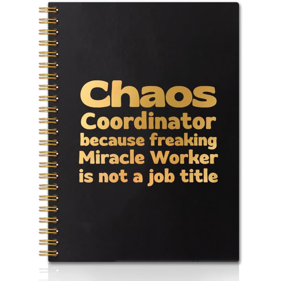 TEMU A Black Notebook With A Binding, Perfect For Work Notes, Featuring A High-quality Hardcover. Ideal For University Campus Supplies, Gifts For , And Suitable For Use In All