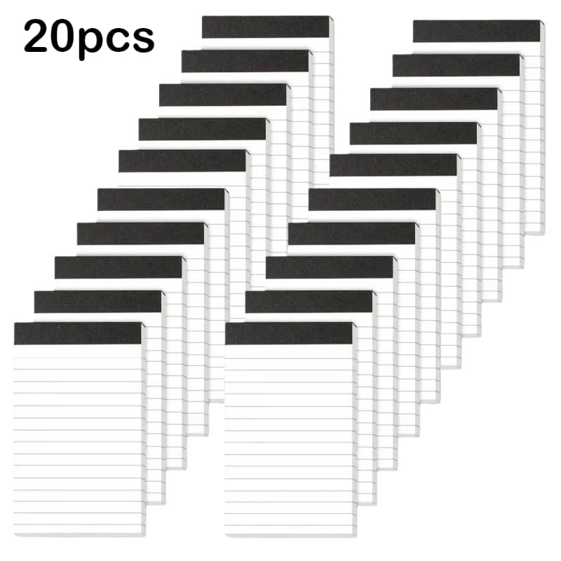 TEMU A Set Of 20 Notebooks, Each Measuring 3x5 Inches With Lined Pages, Perfect For Students And Professionals