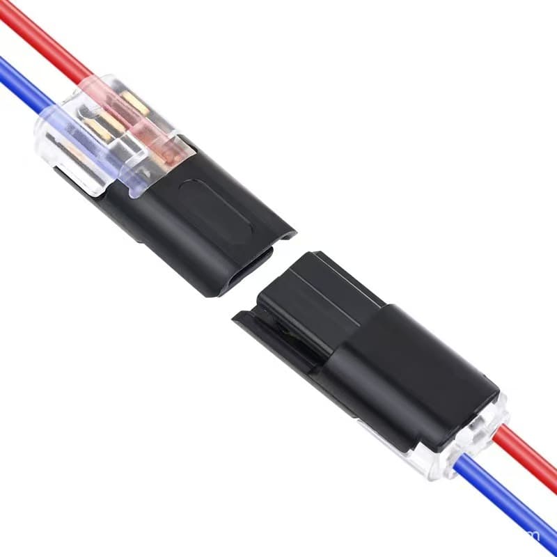 TEMU 60 Plug Connectors, Led Light Strip Connectors, Led Light Strip Low-voltage Line Connectors, With Locking Buckles, Quick Connect Plugs, Line Connectors