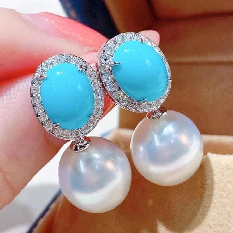 TEMU 1 Pair Vintage Fashion Creative Simple Pendant Earrings Anniversary Gift Festival Birthday Party Jewelry