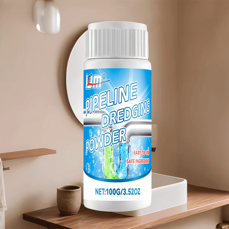 TEMU 100g Pipeline Dredging Powder | Quick And Effective For Kitchen Sink And Toilet Drains, Pipes,
