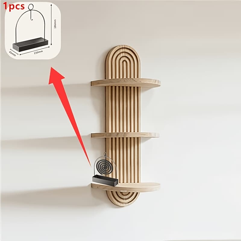 TEMU 1 Coil Holder, Metal Material, Suitable For Hanging Coils Or Sandalwood, Suitable For Decorating Living Room/bedroom And Outdoor Camping
