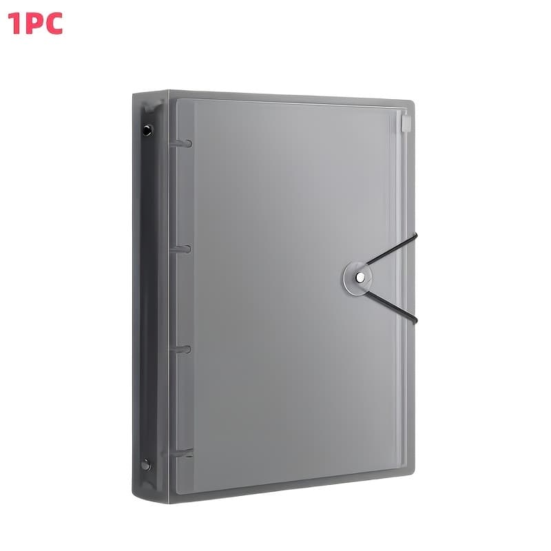 TEMU Important Document Storage Zipper Binder, File Bag For Birth Certificate Protector, Waterproof Organizer Bag, Binder For Family Safety, Document And Receipt Archive Book