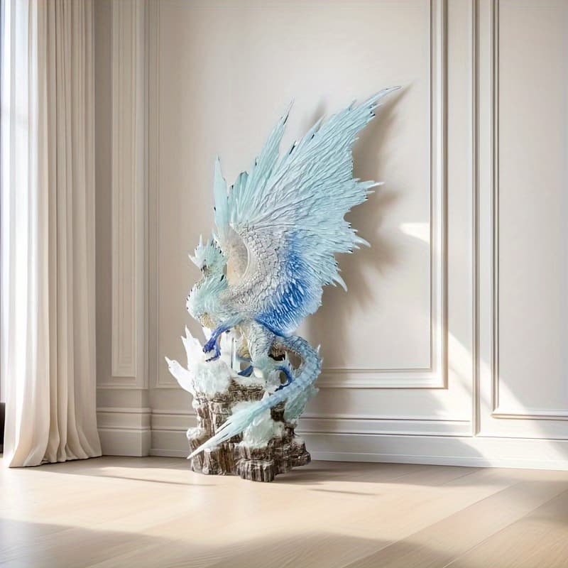 TEMU Large Anime Exquisite Figurine Large Figurine Model Style Two-dimensional Peripheral Large Statue Statue Model Ornament Desktop Ornament