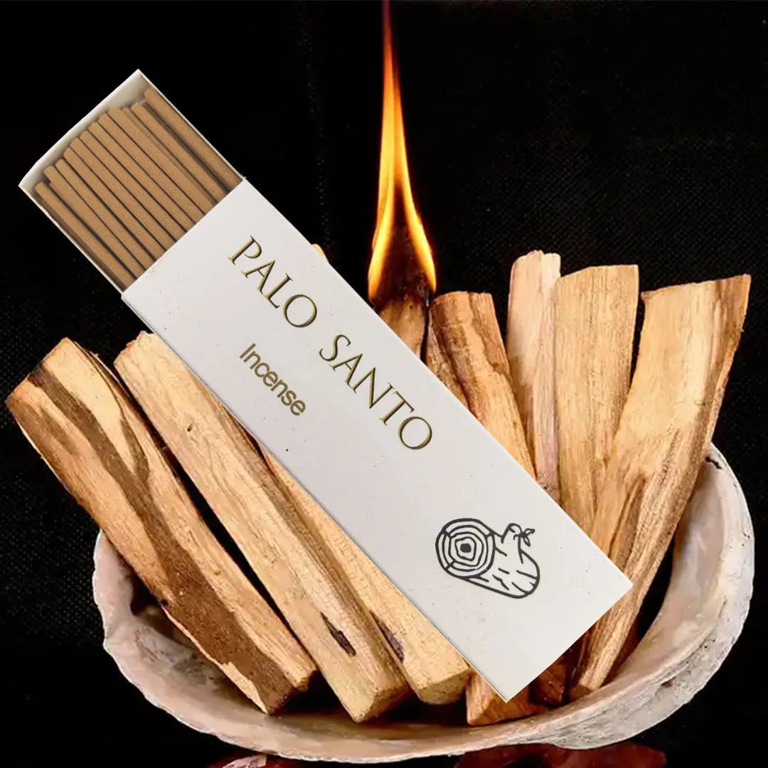 TEMU 45 Premium Palo Sticks, Along With , Cedar, And Coffee-scented Sticks, Featuring A Thickness Of 2.7mm, Ideal For Natural, Yoga, Meditation, Purification, And As Gifts