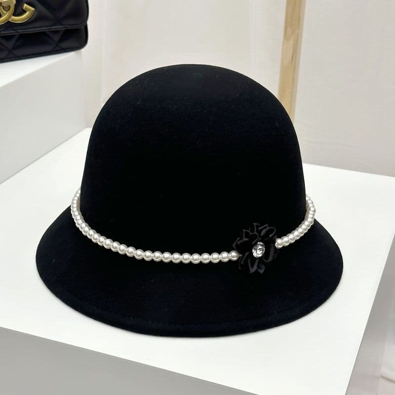 TEMU Fishing For Women Autumn Winter | French Vintage Face- Elegant Lady's Bucket Hat, Lightweight, Hand Wash Or