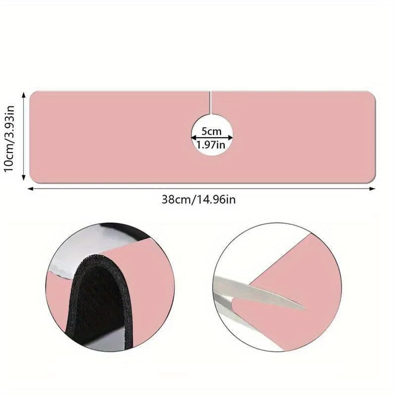 TEMU 1 Solid Color Sink Faucet Suction Pad, Drainage Pad, Kitchen And Bathroom Sink, Countertop Drainage Pad, Diatomaceous Earth Washbasin, Quick Drying Cutting Pad