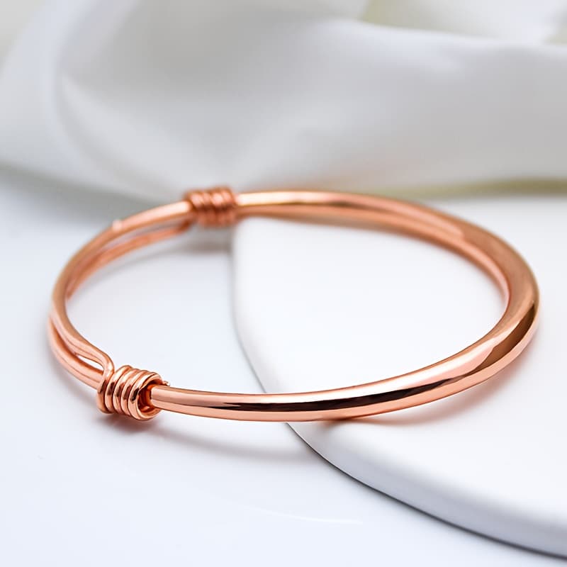 TEMU Adjustable Copper Bracelet - A Stylish And Casual Birthdays, And New Year
