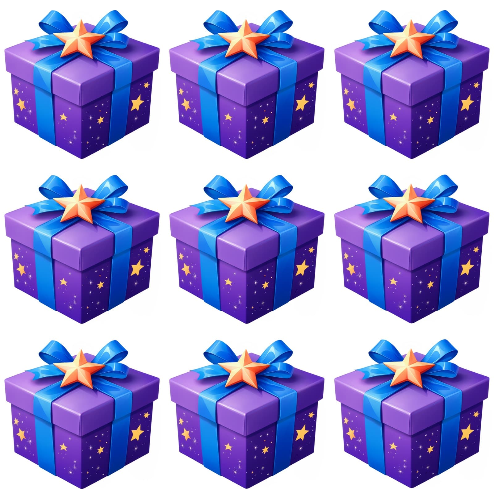 TEMU 9pcs Patches, Blue Ribbon Star Pattern Print, Transfer For Clothing, T-shirts, Jeans, Backpacks, Hats And Pillows, Durable Washable Stickers Perfect For , Ideal Gift For Women And Men