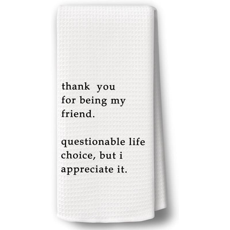TEMU 1pc 18 X 26 Inches Fun, Satirical And Humorous Kitchen Towel Decoration, Towel, Hand Tea Towel, Hostess's Friendship Christmas Gift Bowl Towel Kitchen Decoration