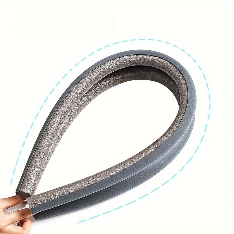 TEMU 1pc-flexible Non-adhesive Door Bottom Seal Strip, Protects Doors From Scratches & Damage
