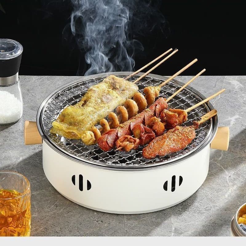 TEMU Stove For Boiling Tea Around , Barbecue Grill For Indoor And Outdoor Use, Camping Home Barbecue Stove, Portable Meat Roasting Stove, Charcoal Grill