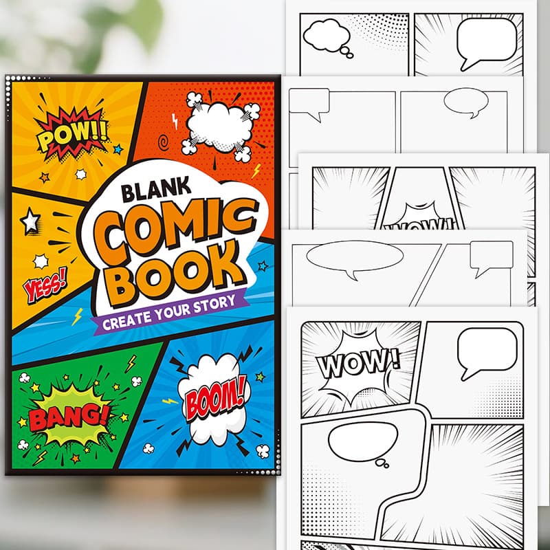 TEMU Blank Sketchbook For Drawing, Adult Decompression Book, Style Hand-drawn Painting Book, Complete , 32 Pages Of Blank Pages, Suitable For Creation