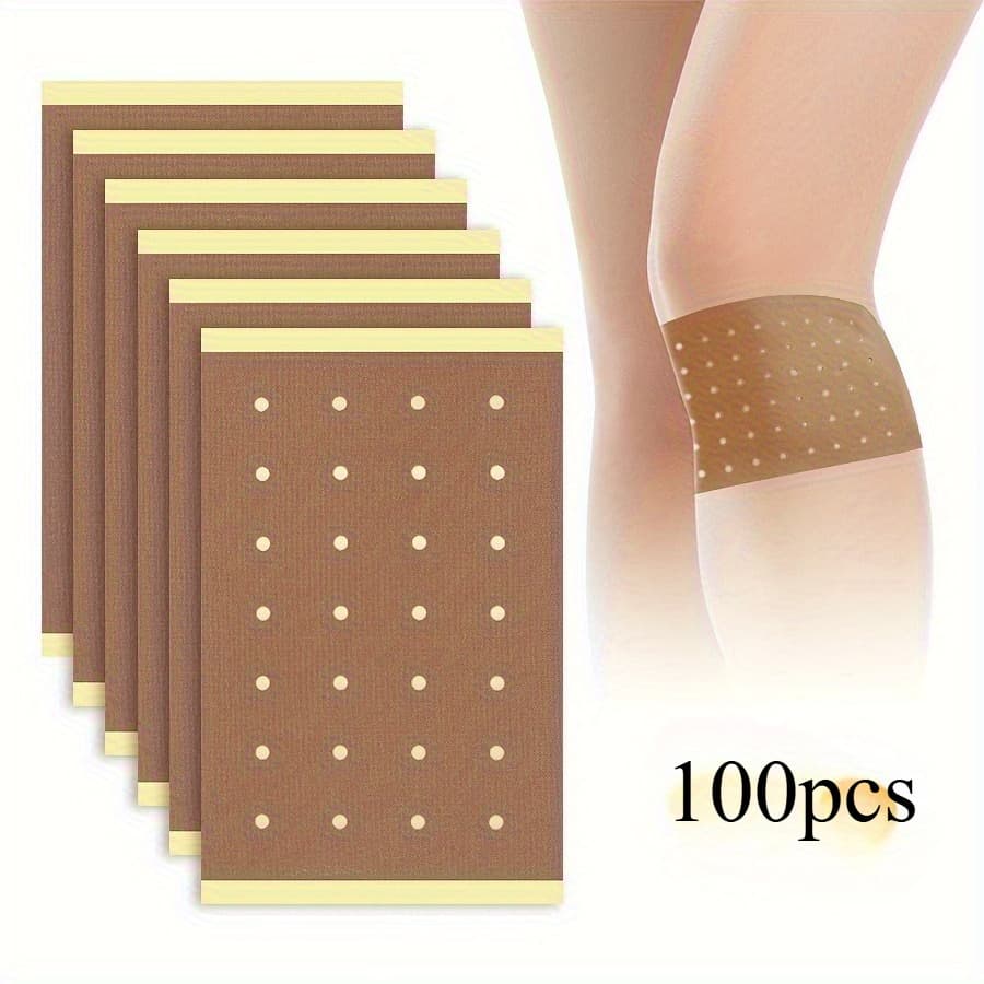 TEMU 100pcs Chinese Herbal Medicine Hot Compressed Pads - Long-lasting For Knees | Perfect Day Gift
