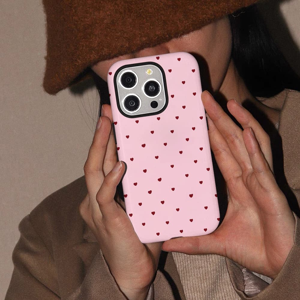 TEMU 2-in-1 Phone Case Matte Texture, Durable, Shockproof, , For Iphone 16, 15, 14, 13, 12, 11, 8, 7, Plus, Pro, Max, , Fashion Trends, Phone Cases, Perfect Birthday Gifts