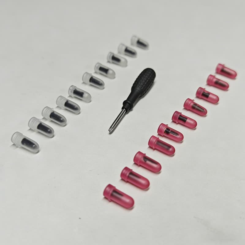 TEMU 20pcs Tire Repair Rubber Nails & 1 Screwdriver, Fast Emergency Tire Puncture Repair Tools For Vehicles