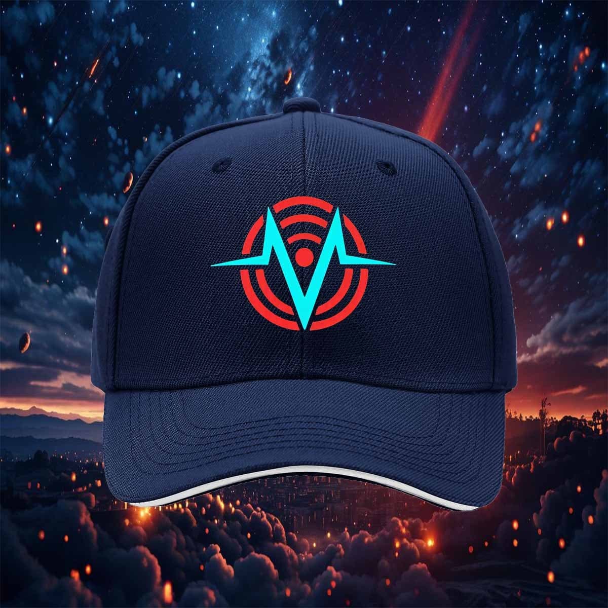TEMU Voxtech Unisex Adjustable Luxury Baseball - Lightweight Snapback Hat Suitable For , Casual & , Hand Washable, Iconic Brand