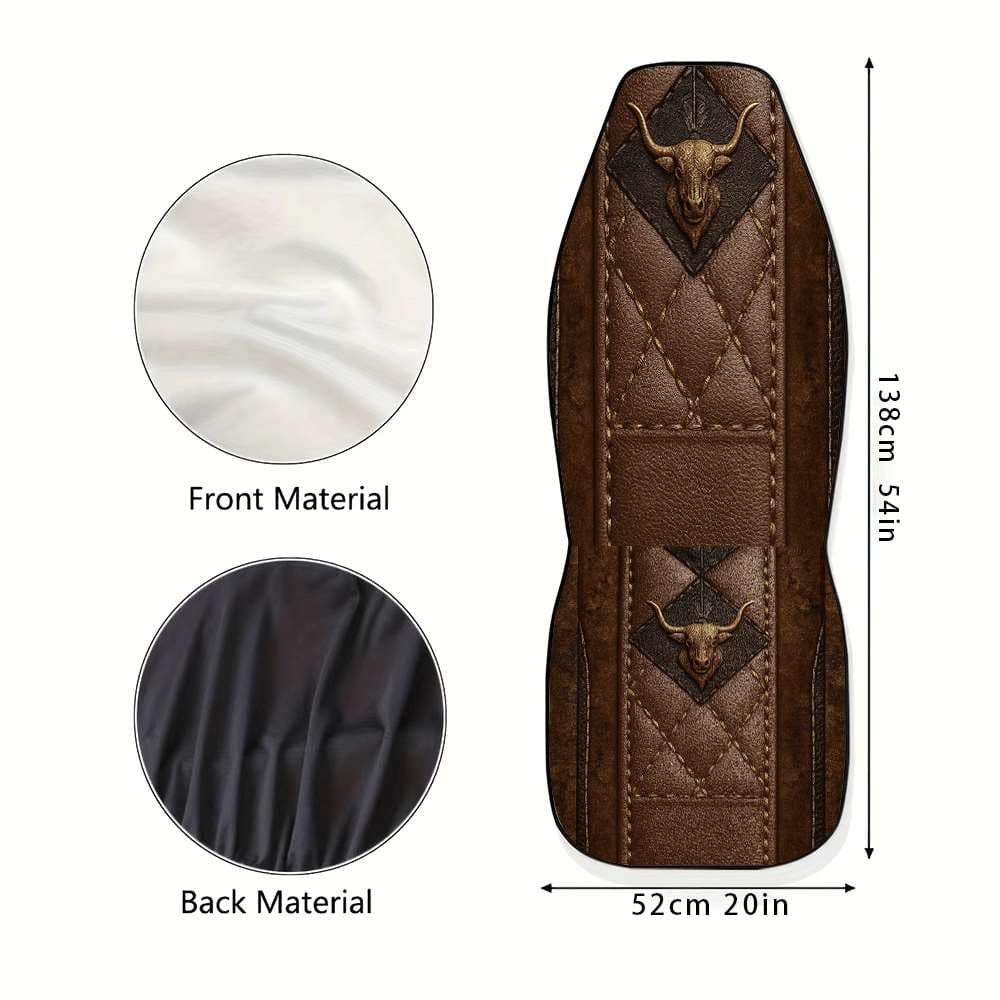 TEMU 2pcs Head Car Seat Covers Suitable For Front Seats, High , Material, Suitable For Cars, Suv And Trucks, Women' Accessories, Christmas Eve Scares, Halloween, Special Promotion Clearance.