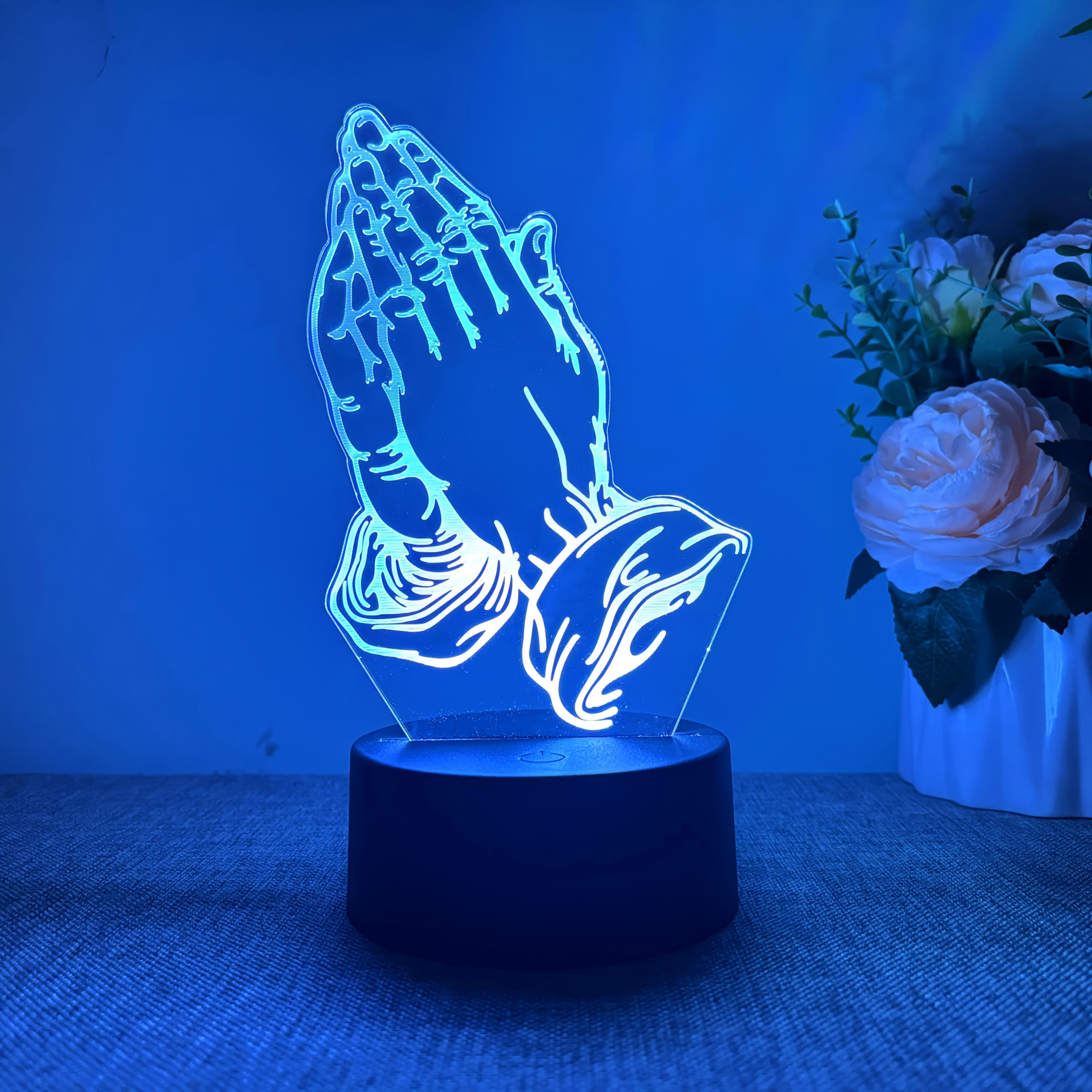 TEMU With , Creative 3d Small Desk Lamp, Usb Interface, Switchable Multiple Light Colors, Desktop Decoration Desk Lamp, Bedroom Decorative Lamp, Birthday Gift, Holiday Gift, Usb Lighting Fixture