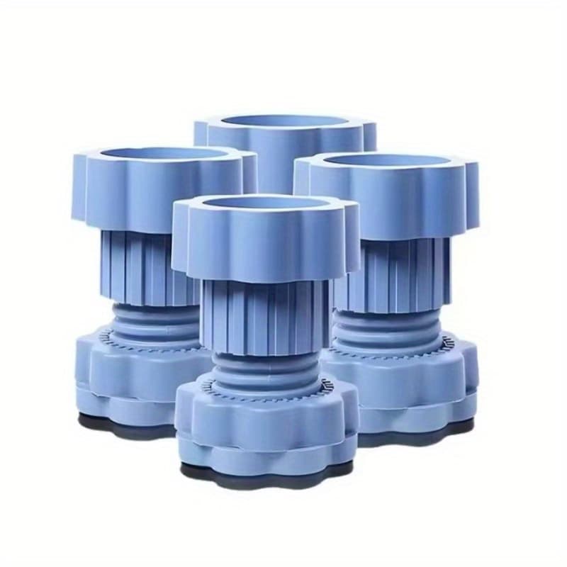 TEMU Universal Adjustable Non-slip Shock-absorbing Heightening Pad, Plastic Washing Machine Base, Household Appliance Accessories, Durable Washing Machine Bracket