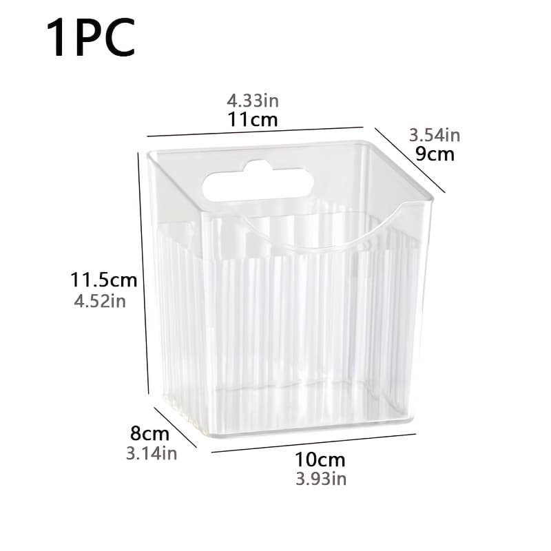 TEMU Bathroom Toothbrush Toothpaste Comb Storage Rack Organizer Bathroom No-drill Wall-mounted Toilet Washstand Razor Storage Tube Storage Rack
