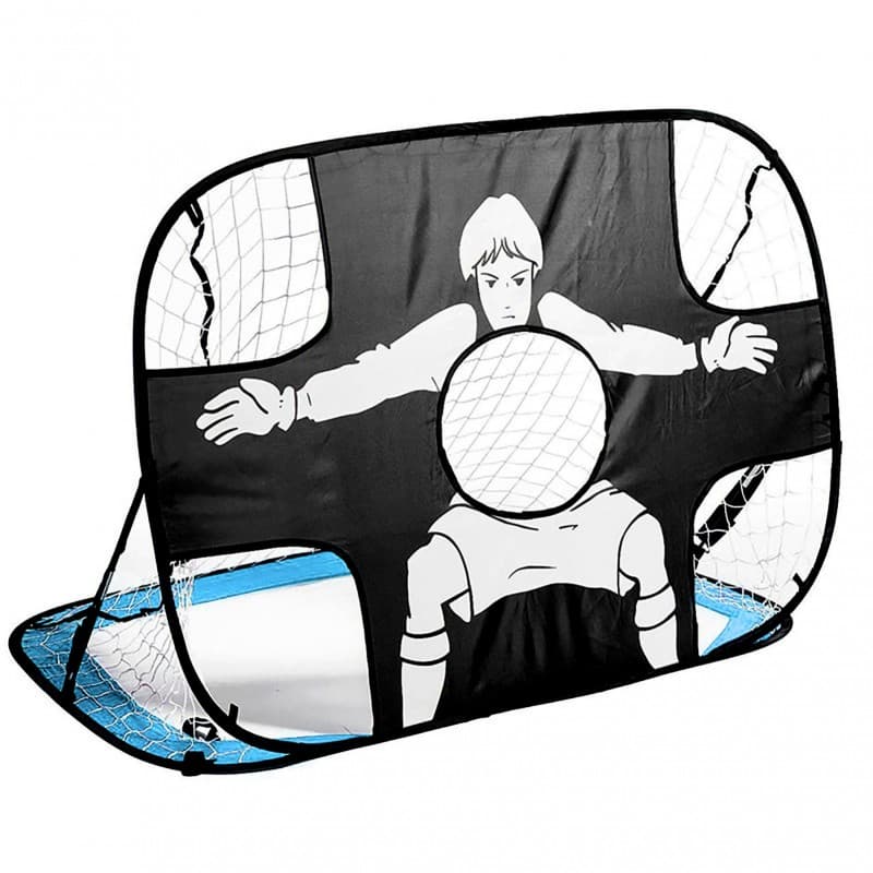 TEMU Pop Up Soccer Goal Mini Portable Foldable Football Net For Indoor Outdoor Games