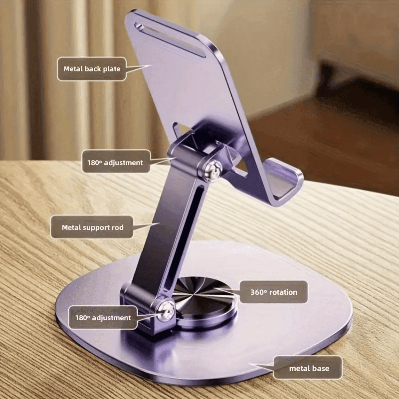 TEMU New Year, Or Thanksgiving, Accessory, Compact Holder, Sleek Organizer, Highquality Material, Lightweight Holder, Rotating Mount, Office Workers, Home Users