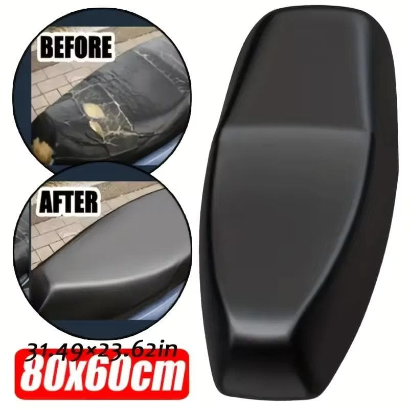 TEMU Set Of 2 Waterproof And Dustproof Motorcycle Seat Covers, Scooter Cushions From Rain And Other Elements
