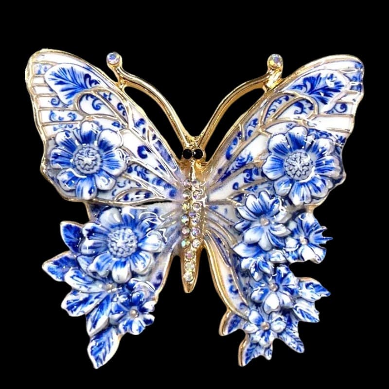 TEMU Baroque Luxury Colorful Brooch | Elegant Alloy Jewelry Accessory For Men And Women, Ideal For Wedding And Holiday Gifts