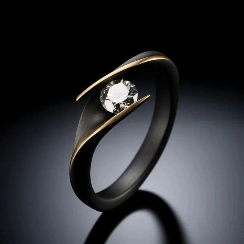 TEMU Women's Vintage Minimalist Ring - Simple Elegant, Retro Wedding & Party, Daily Wear Accessory For Fall Outfits, For Hertzog_newsletter_viewers Only (no Coating)