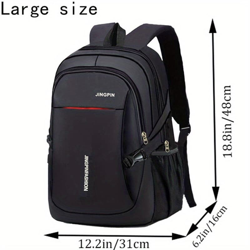 TEMU Unisex Square Bag, Men's And Women's Casual Backpack, Canvas Easy Backpack, Korean Version Backpack, Computer Travel Bag [random Pulling ]